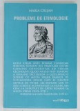PROBLEME de ETIMOLOGIE de MARIA CRISAN, 2011
