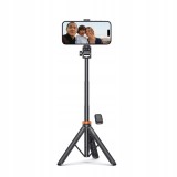 Selfie Stick Wireless cu Trepied si Telecomanda Tech-Protect L03S, Ajustabil, Compact, Compatibil Android/iOS