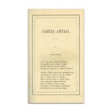 Ollănescu-Ascanio, Poesii, 1901, prima ediție