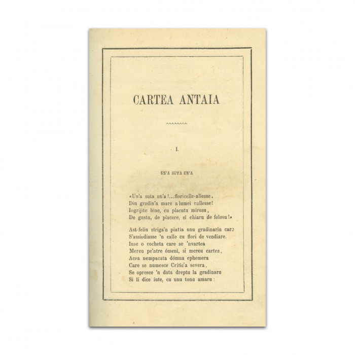 Ollănescu-Ascanio, Poesii, 1901, prima ediție