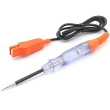 Lampa tester circuite auto Techstar 85076A , 6&ndash;24V DC, LED polaritate rosu/verde, sonda metalica, clema crocodil, siguranta fuzibila, pentru auto/moto