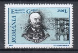ROMANIA 2002 LP 1578 OAMENI DE SEAMA EMANUIL GOJDU MNH, Nestampilat