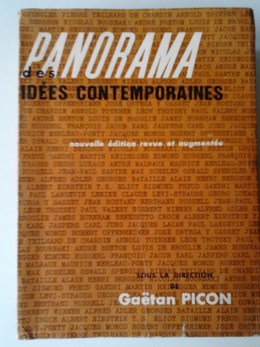 GAETAN PICON - PANORAMA DES IDEES CONTEMPORAINES (5+1)4