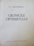 Cronicile optimistului - G. Calinescu