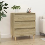 VidaXL Servantă, stejar sonoma, 60x35x70 cm, lemn prelucrat