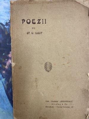 1902 Poezii. 1901-1902 - St. O. Iosif foto