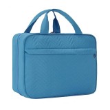 Geanta de toaleta pentru femei Lubardy, 30 x 23 x 10 cm, nylon, PVC, albastru