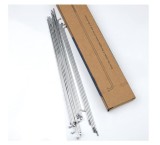 Cumpara ieftin Set 36 spite curbate pentru bicicleta LUXU 14G J, din otel inoxidabil, 272 mm - RESIGILAT