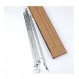 Set 36 spite curbate pentru bicicleta LUXU 14G J, din otel inoxidabil, 272 mm - RESIGILAT