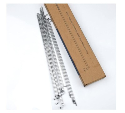 Set 36 spite curbate pentru bicicleta LUXU 14G J, din otel inoxidabil, 272 mm - RESIGILAT foto