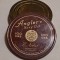 Angler&#039;s Navy Cut - cutie tutun /tabac, veche din tabla litografiata anii 1930