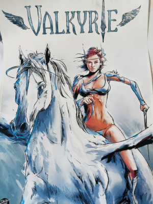 poster Valkyrie (ComicCon Bucharest) foto