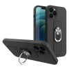 Husa Ring Armor Kickstand iPhone 12 Pro Max negru
