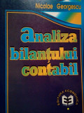 Nicolae Georgescu - Analiza bilantului contabil (editia 1999)