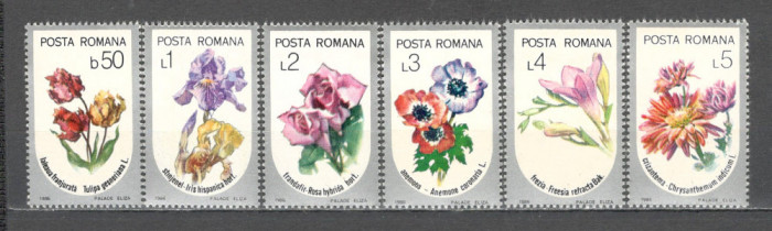 Romania.1986 Flori de gradina ZR.781