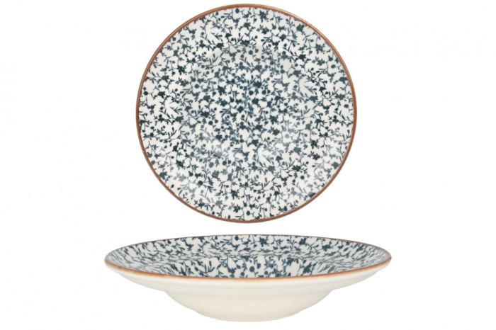 Bonna Farfurie cu paste - Calif - Por&Aring;&pound;elan - 27 cm (400cc) - set de 2
