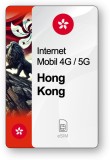 ESIM Internet Hong Kong, valabil 30 zile, trafic Nelimitat, Premium
