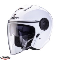 Casca open face pentru scuter - motocicleta (jet) Caberg model Soho SV A1 alb lucios Alb lucios L (59/60cm)