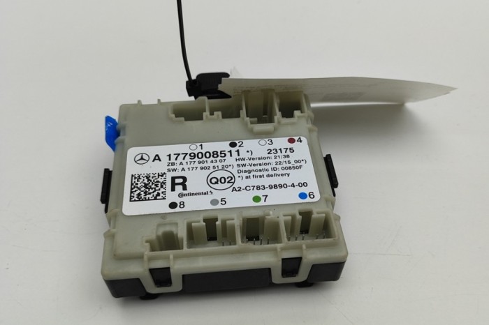Modul de control ușă st&acirc;nga spate MERCEDES-BENZ CLA Coupe C118 2023 OEM: A1779008511,A1779014307,A1779025120,A2C7839890400 29832510