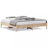 Cumpara ieftin Cadru de pat fără saltea, 180x200 cm, lemn masiv pin