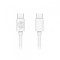 Cablu Date si Incarcare USB-C - USB-C Forever, 60W, 1m, Alb