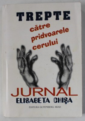 TREPTE CATRE PRIDVOARELE CERULUI , JURNAL de ELISABETA CHISA , 2000 , DEDICATIE * foto