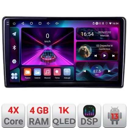 Navigatie Nissan Murano 2004-2009 Android radio gps internet 4+64 InCell Display 1K KIT-murano+EDT-E209-RK CarStore Technology