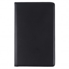 Husa Tableta Piele OEM Litchi 360 pentru Samsung Galaxy Tab A 10.1 (2019), Neagra foto