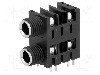 Conector jack, Jack 6,3mm, 2 contacte, mama, AMPHENOL - ACJM-MHDC