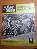 sport si tehnica septembrie 1973-planorism,aeromodelism,girocoptere,mobra 50