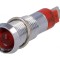 Lampă LED de Control Roșie 12-14V IP67 Metalică