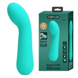 Vibrator punct G Pretty Love Faun verde 15 cm