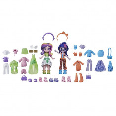 Set Figurine Equestria Girls: Twilight Sparkle &amp;amp;amp; Princess Cadance, 7.5 cm, 40 accesorii, 5 ani+ foto