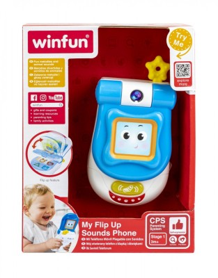 WINFUN TELEFON CU CLAPETA CU SUNETE foto