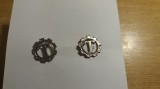 S 52 - semne de arma - metalice - tehnic - argintii