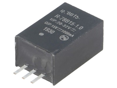 Convertor DC/DC 15W 15V 1A foto