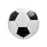 Balon folie in forma de minge fotbal alb negru 40 cm