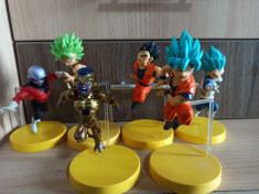 Set figurina Dragon Ball Goku Vegeta Gohan Freeza Jiren Kale 9 cm foto