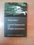 RARA, Lucrul impreuna cu fiintele elementare, Thomas Mayer, 13 Convorbiri cu practicanti, 2013, ELEMENTALE, LIVRARE IMEDIATA CURIER RAPID