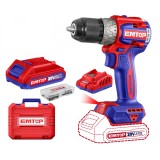 Cumpara ieftin Masina de gaurit si insurubat cu 2 acumulatori 2.0AH, motor fara perii (brushless), 60Nm, 1/2&quot;, 47 accesorii, cutie transport