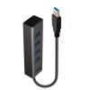 HUB USB 3.0 cu 4 porturi, Lindy L43324