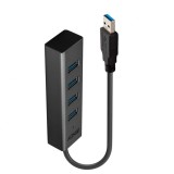 HUB USB 3.0 cu 4 porturi, Lindy L43324