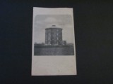 Carte Poștală Vintage Franța - Turn de Apă Cilindric (cel mai probabil din perioada 1900&ndash;1940), Circulata, Printata