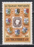 Mozambic 1953 - Centenarul timbrului poștal portughez, Urma de sarniera, MH