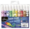Set 10 creioane dragute pentru copii, Kidea, multicolore