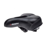 Sa cu arcuri bicicleta city, cu gaura de ventilatie, Leoshi, culoare negru Cod:AWR2074