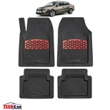 Covorase Auto TeamCar&reg; Tip Tavita Volkswagen Passat B7 Sedan (2010&ndash;2014) Red, Cauciuc