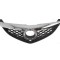 Grila radiator Mazda 3 (Bk), 2007-07.2009, Model SEDAN crom/negru, BR5H50710A, 454105-5