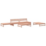 Set mobilier relaxare de gradina, 5 piese, lemn masiv douglas