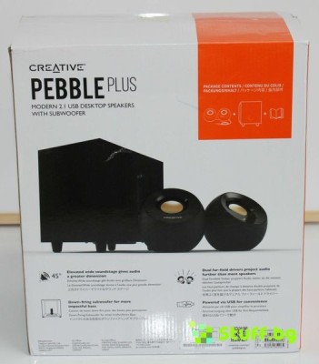 Creative Pebble Plus 2.1, 8W RMS Speakers тонколони foto